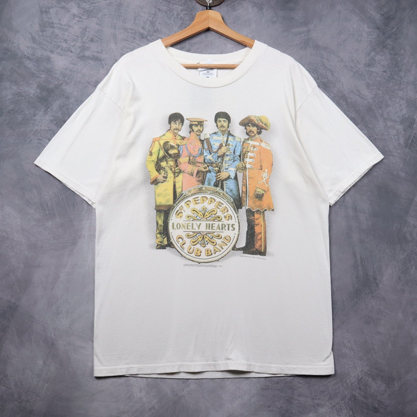 1991 White The Beatles Sgt. Peppers Lonely Hearts Club Band Shirt 5441