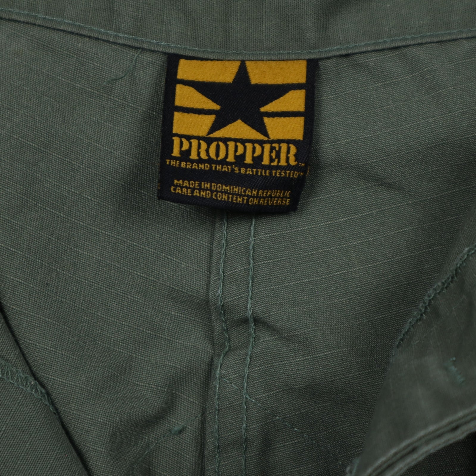 Early 2000s Olive Green Propper Ripstop Military Cargo Pants 5187