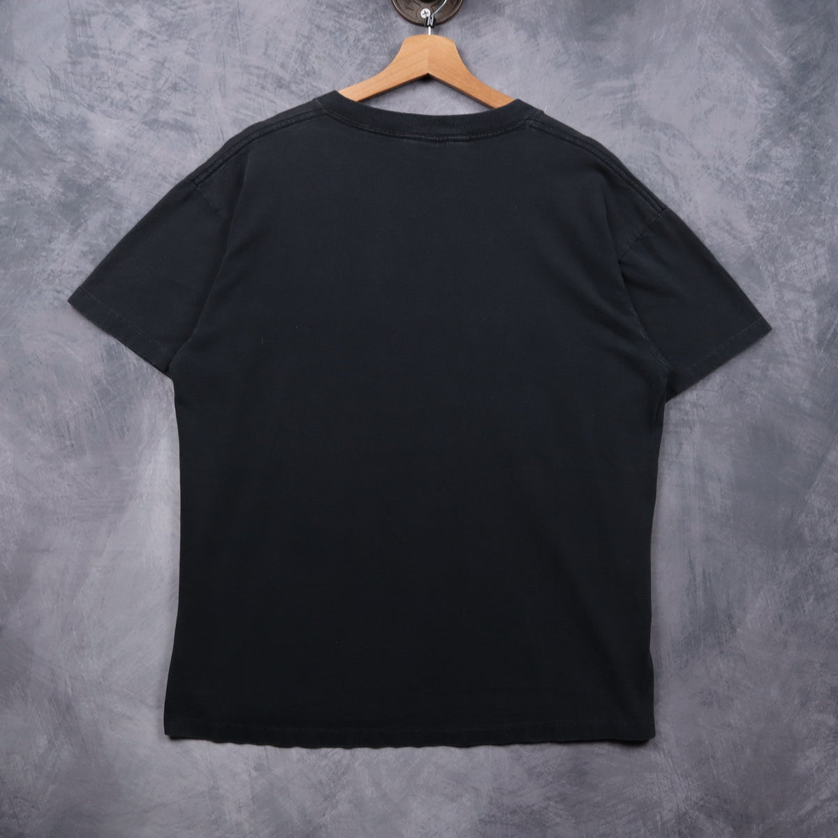 00s Black Vintage Speed Shootin' For The Moon Shirt 7244