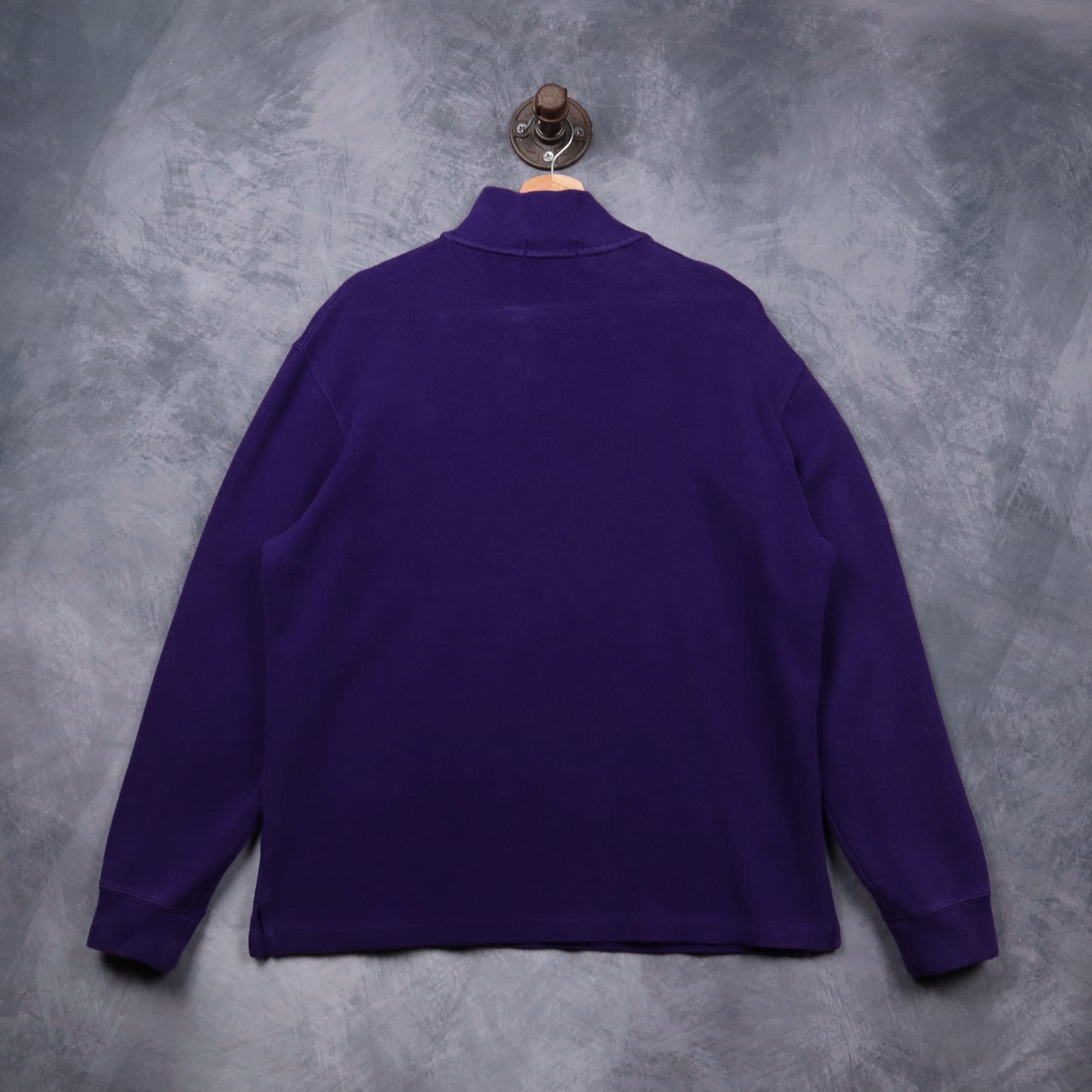 00s Purple Polo Ralph Lauren Quarter Zip Sweatshirt 5465