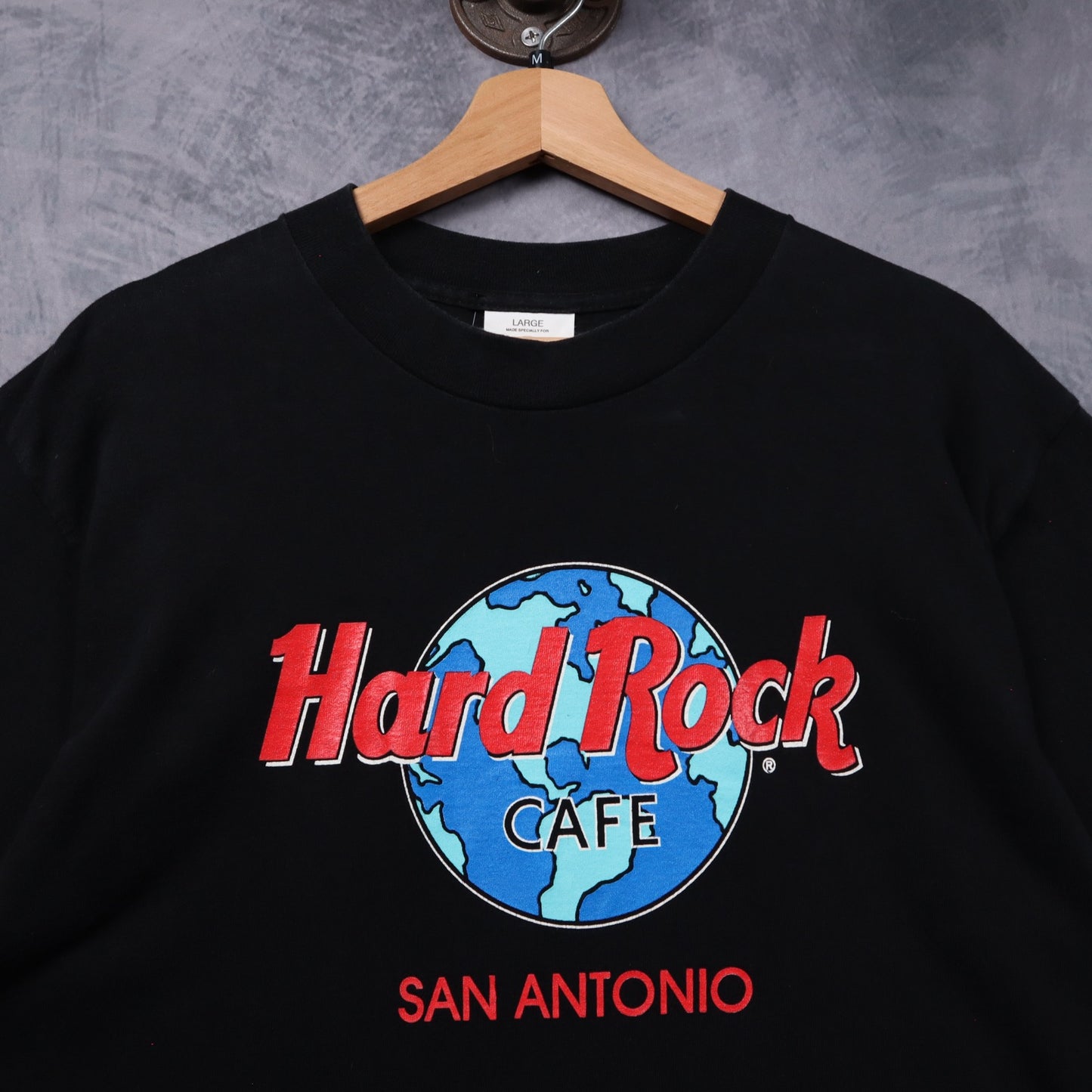 90s Black Hard Rock Cafe San Antonio Shirt 5358