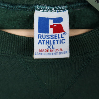 90s Green Baylor Russell Athletic Crewneck Sweatshirt 5539