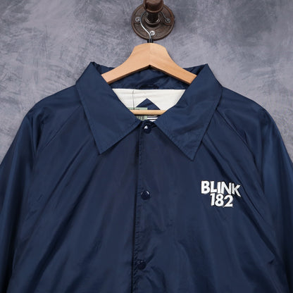 90s Navy Blink 182 Bunny Coach Jacket 5076