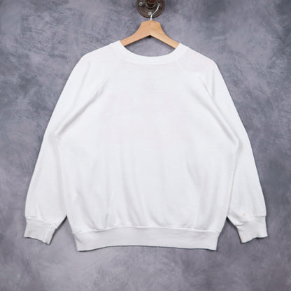 90s White Texas Longhorns Crewneck Sweatshirt 5697