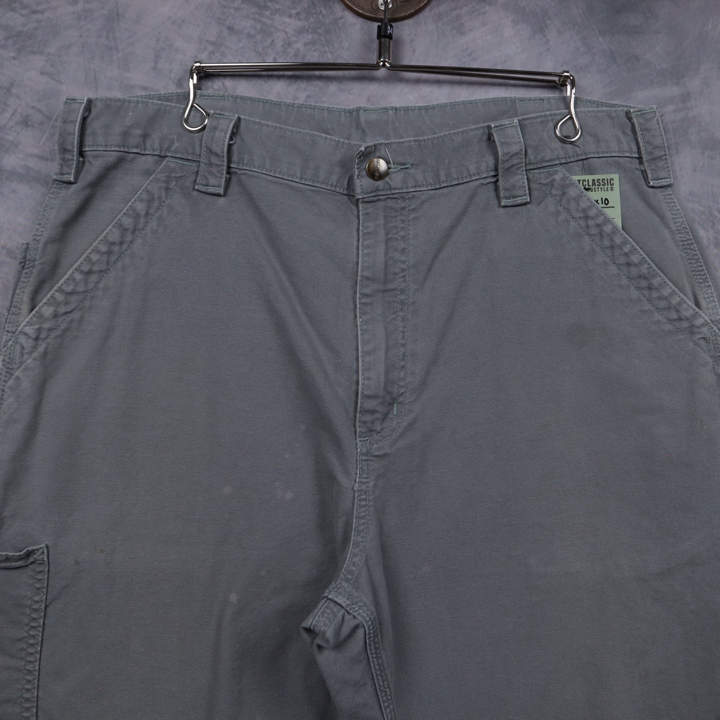 2000s Grey Carhartt Original Fit Carpenter Shorts 5173