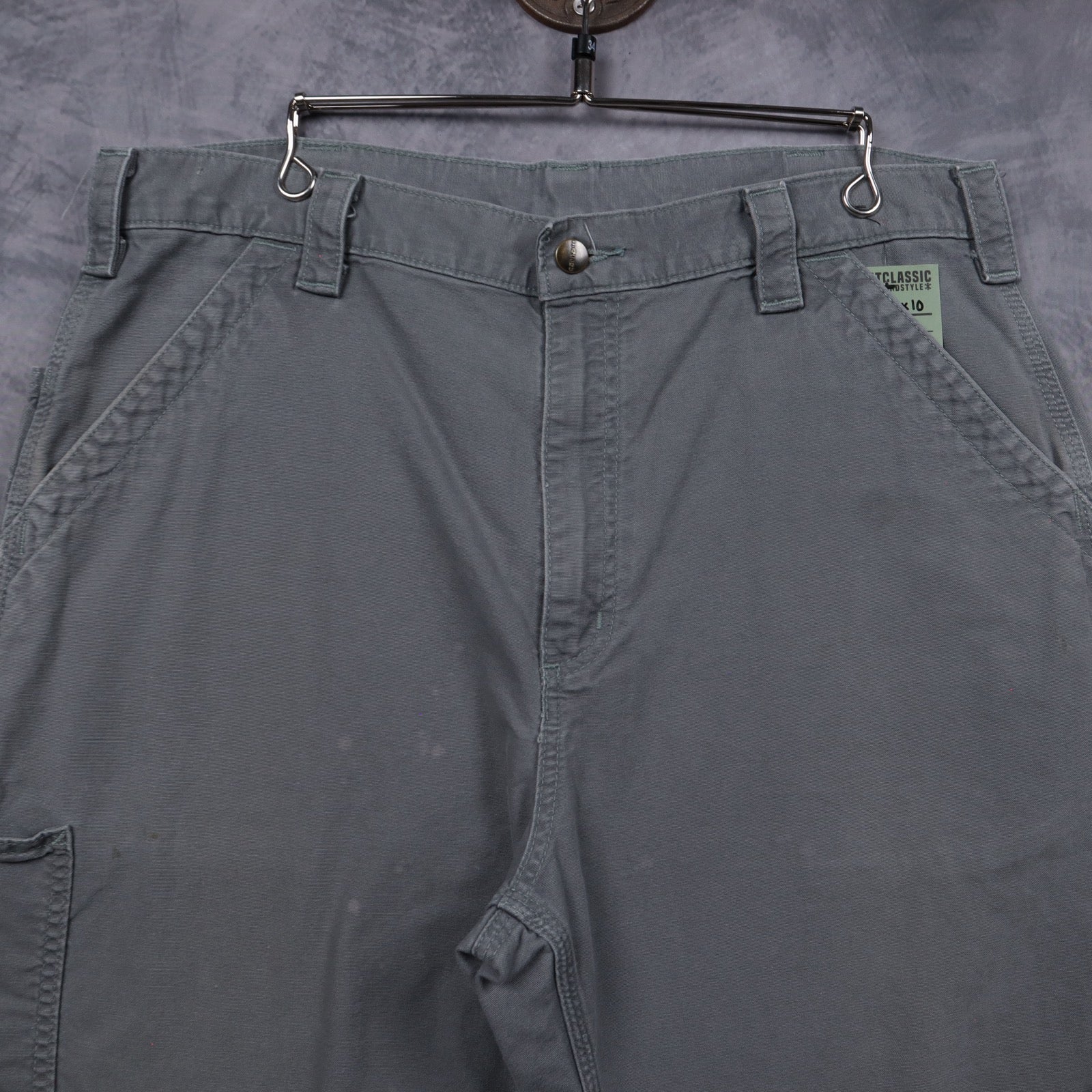 2000s Grey Carhartt Original Fit Carpenter Shorts 5173