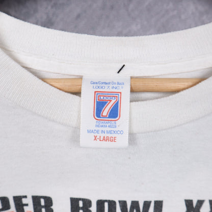 1998 White Denver Broncos Super Bowl XXXII Champions Shirt 6713