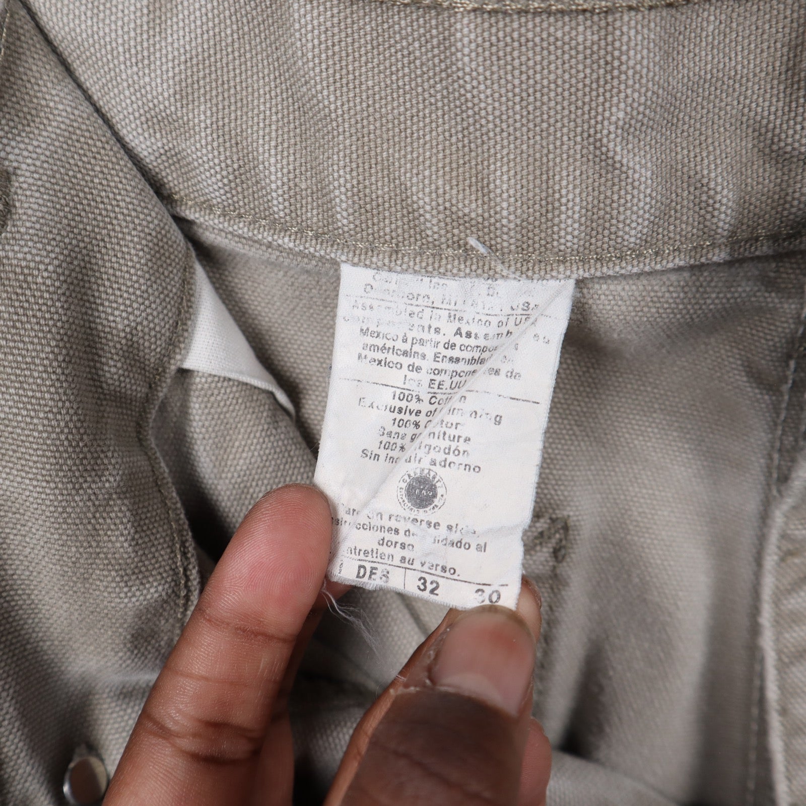 90s Tan Carhartt Carpenter Pants 5189
