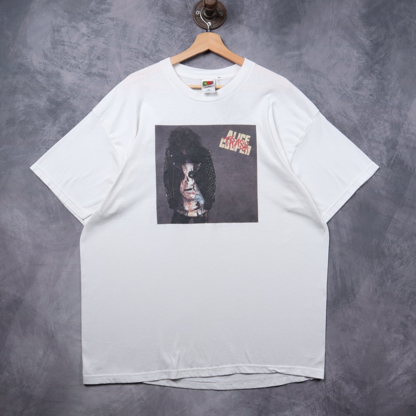 90s White Alice Cooper Trash Shirt 5332
