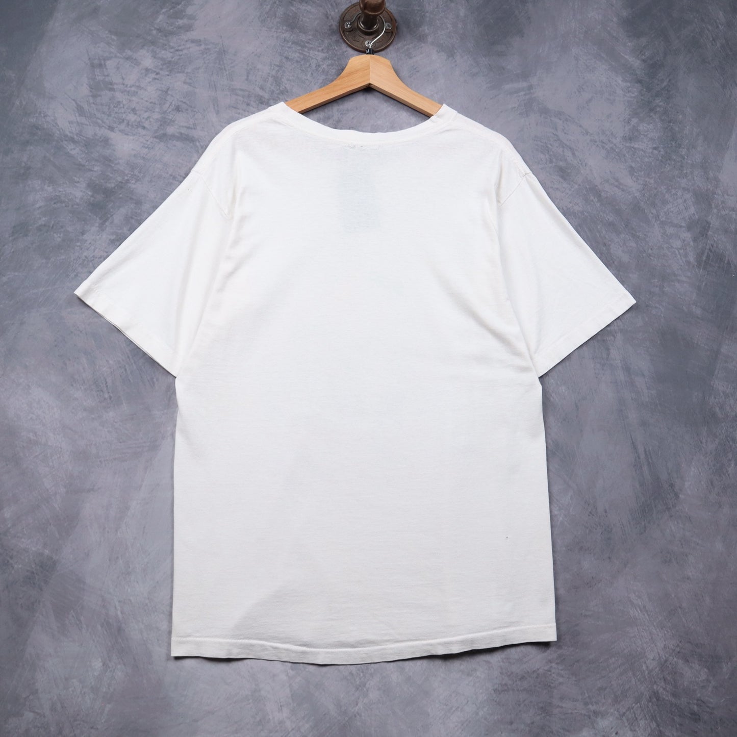 1989 White Nolan Ryan 5000 K's Texas Rangers Shirt 4922