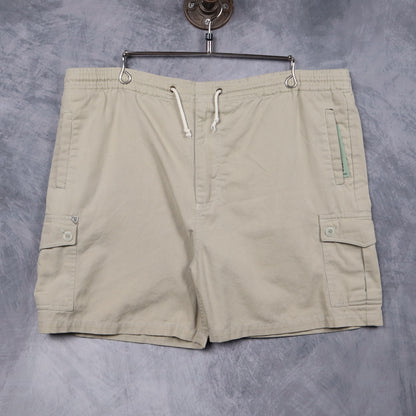90s Tan Brown Camel Trophy Adventure Wear Cargo Shorts 5178