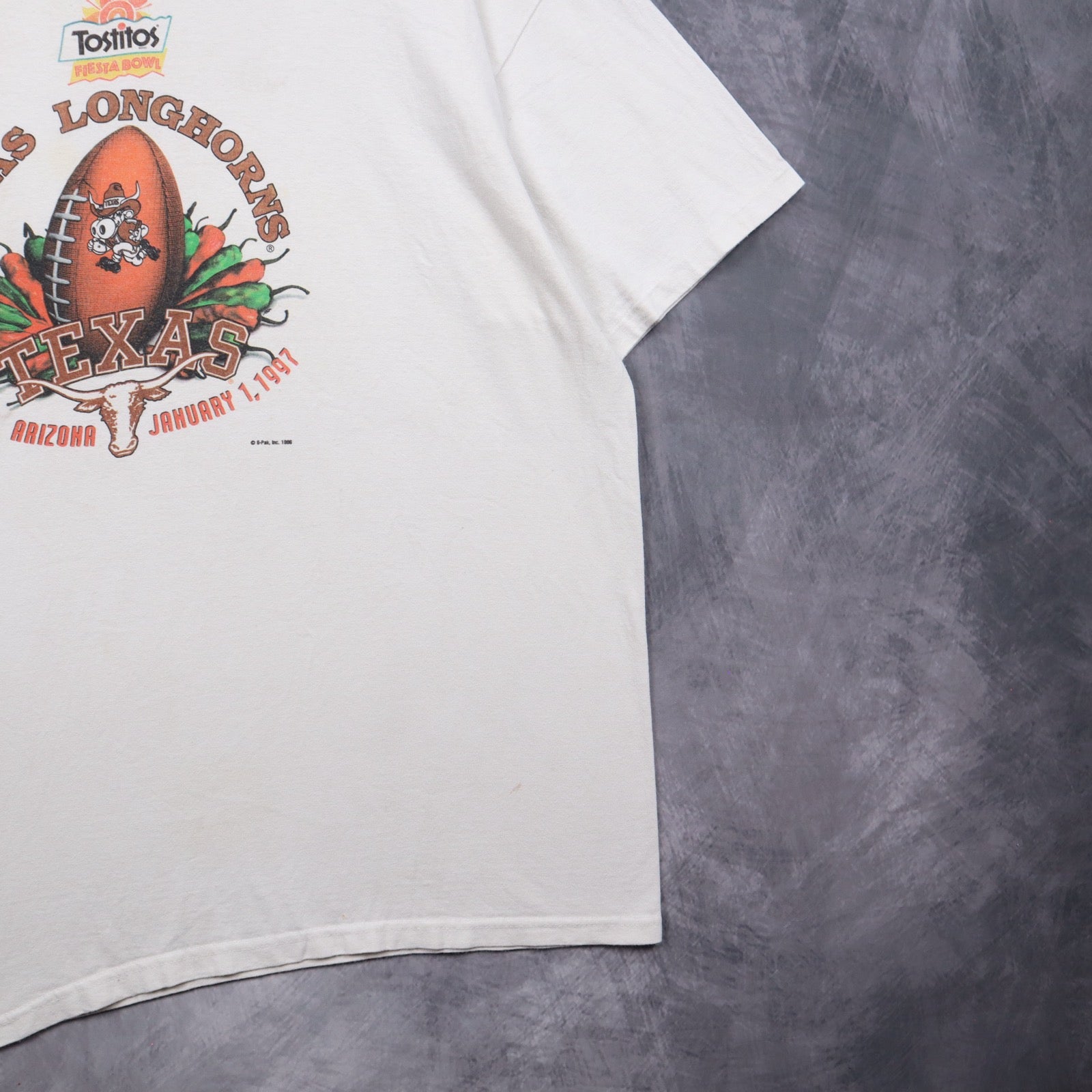 1997 White Texas Longhorns Fiesta Bowl Shirt 5736