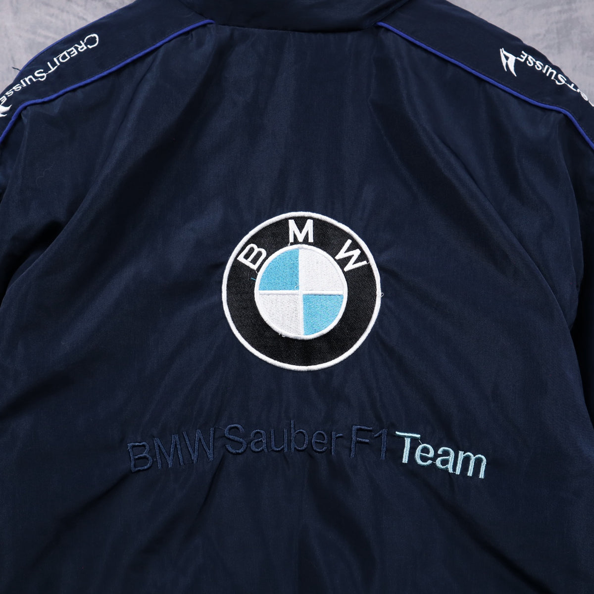 00s Navy Blue BMW Sauber F1 Team Petronas Racing Jacket 7350
