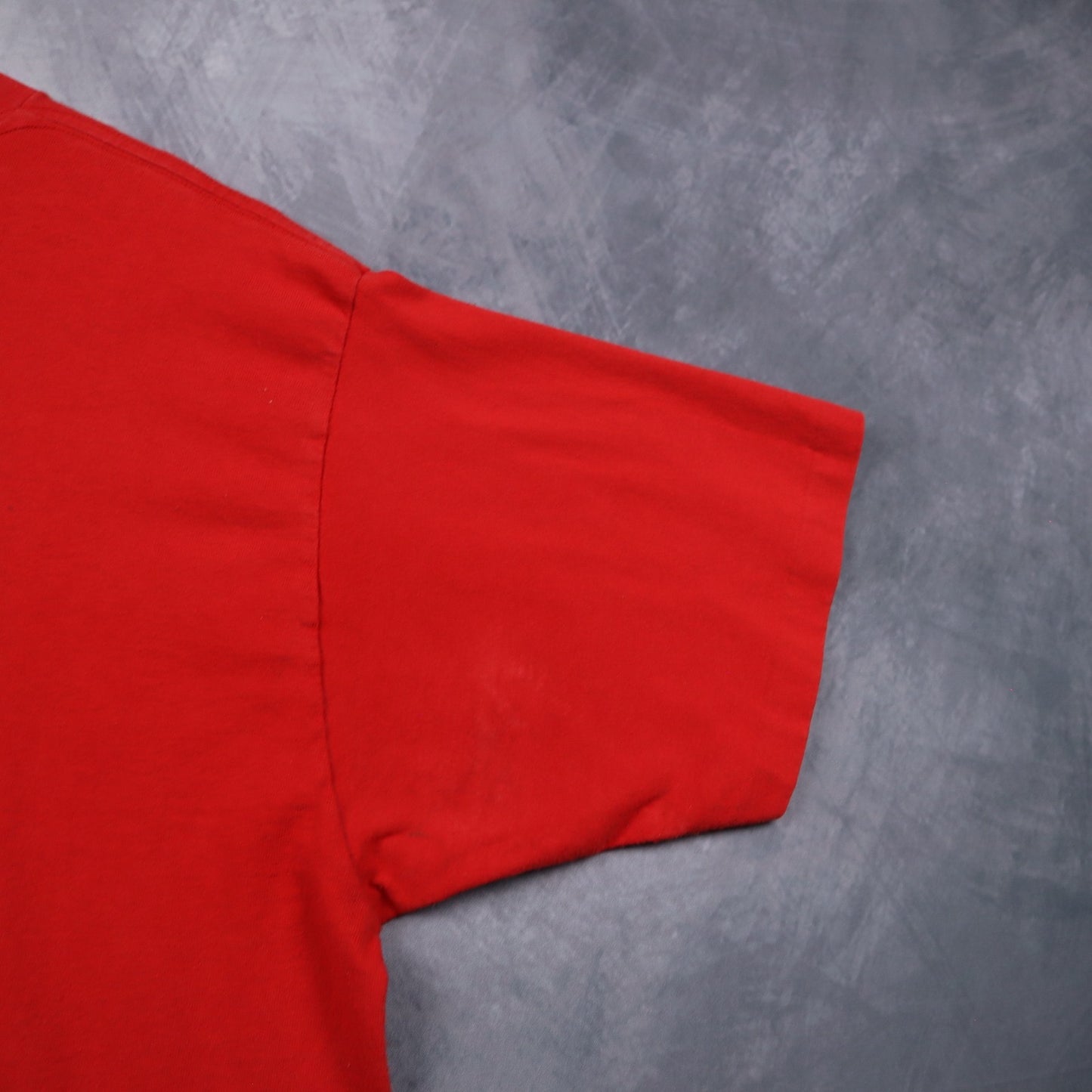 90s Red Chicago Blackhawks Nutmeg Mills Shirt 4693