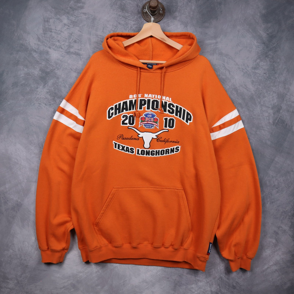 2010 Orange Texas Longhorns BCS National Championship Hoodie 5636