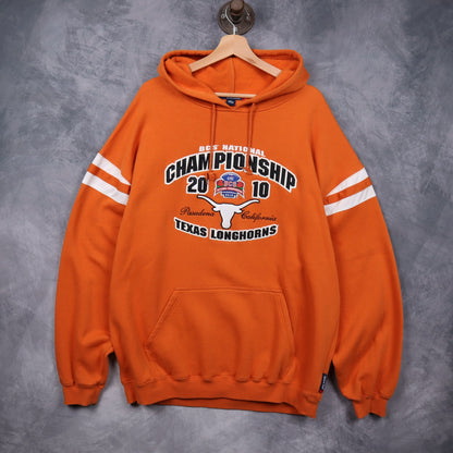 2010 Orange Texas Longhorns BCS National Championship Hoodie 5636