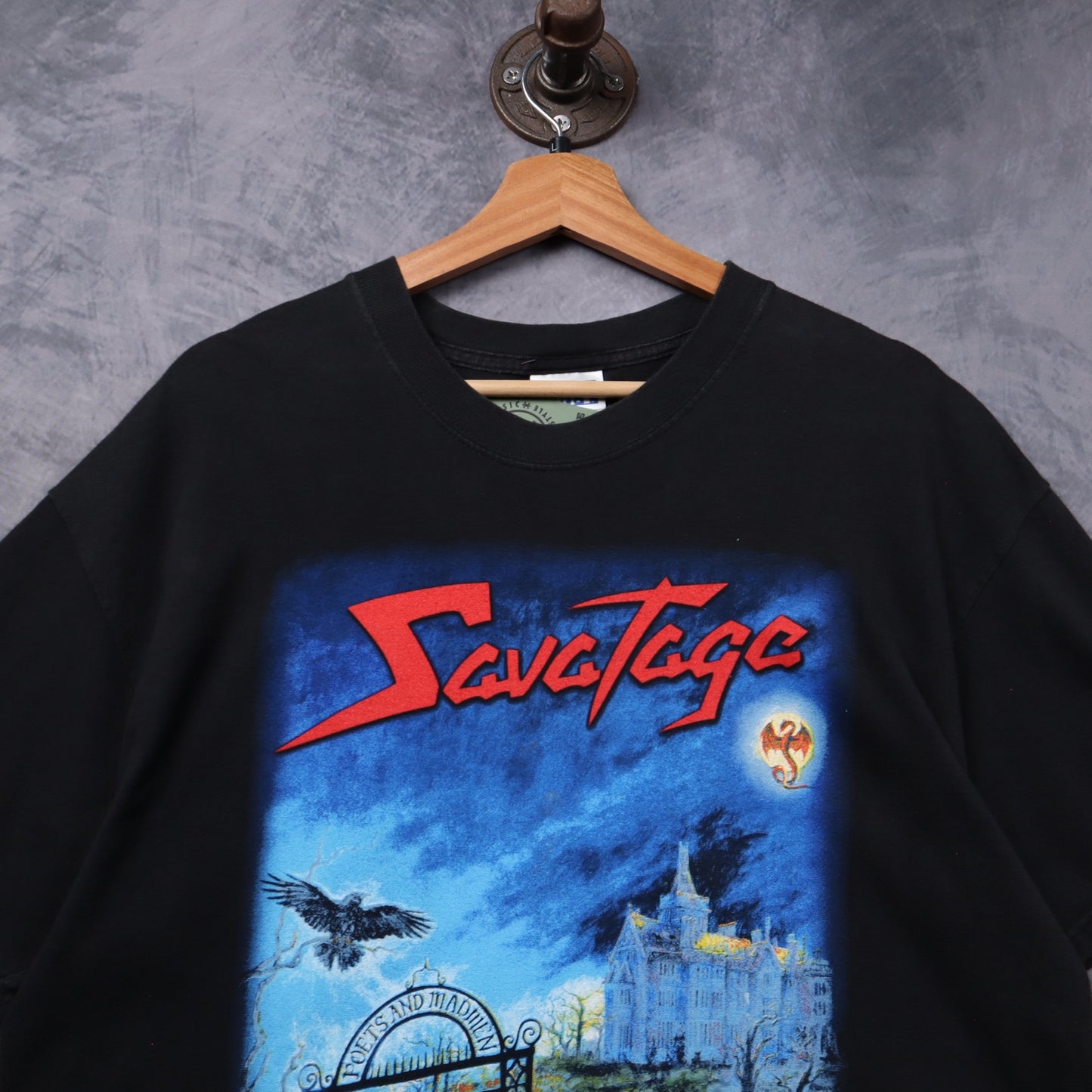 2001 Black Savatage Poets and Madmen Shirt 5328