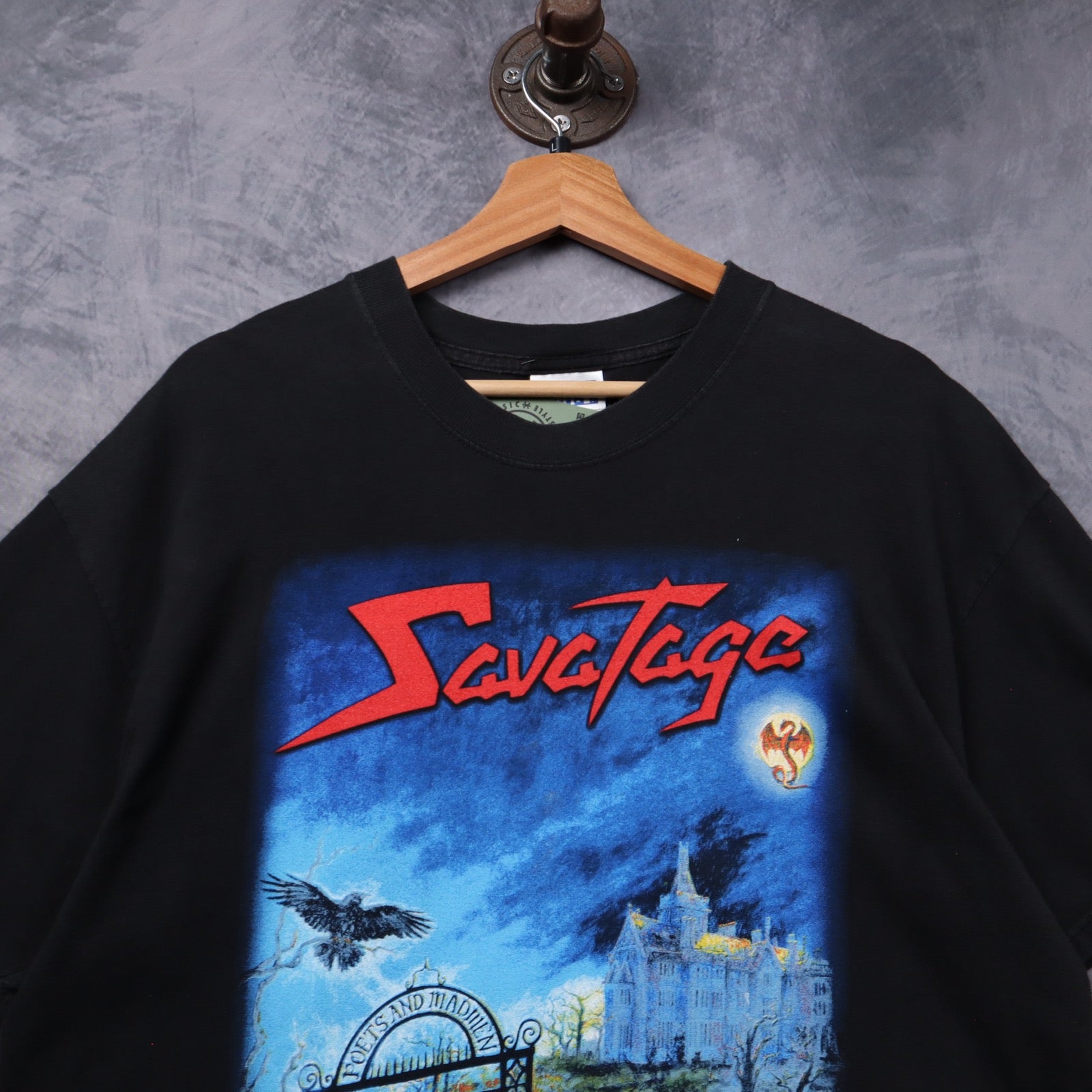 2001 Black Savatage Poets and Madmen Shirt 5328