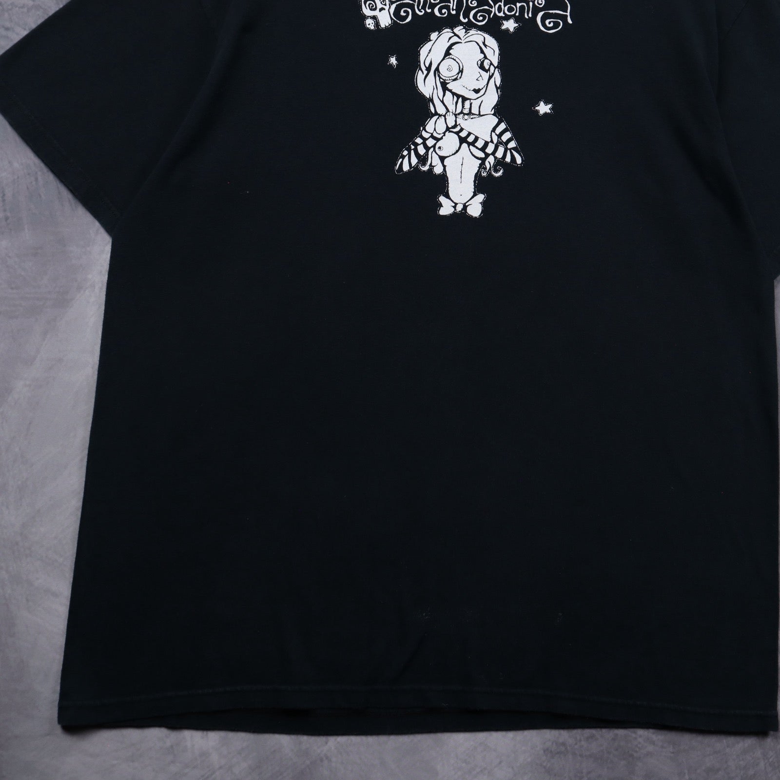 Early 2000s Black Anahedonia Gothic Doll Shirt 5435