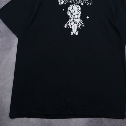 Early 2000s Black Anahedonia Gothic Doll Shirt 5435