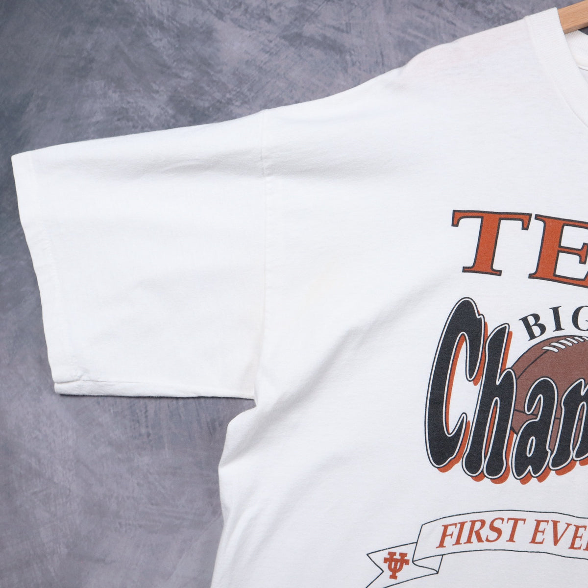 1996 White Texas Longhorns Big 12 Champions Shirt 5808
