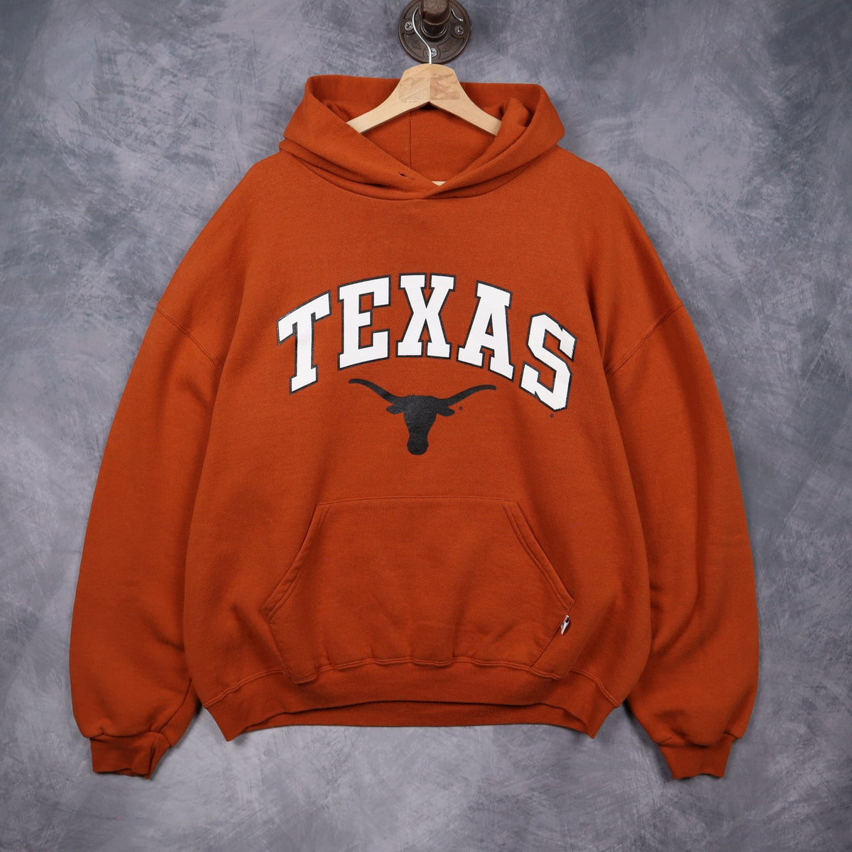 00s Burnt Orange Texas Longhorns Hoodie 5654