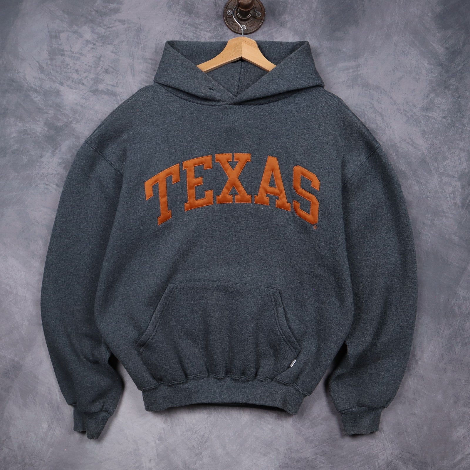 00s Grey Texas Longhorns Russell Athletic Hoodie 5662