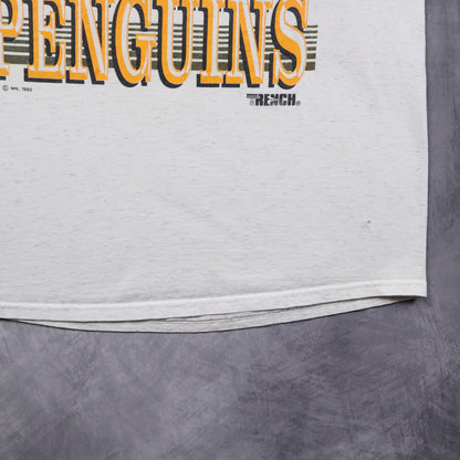 1992 White Pittsburgh Penguins NHL Shirt 5418