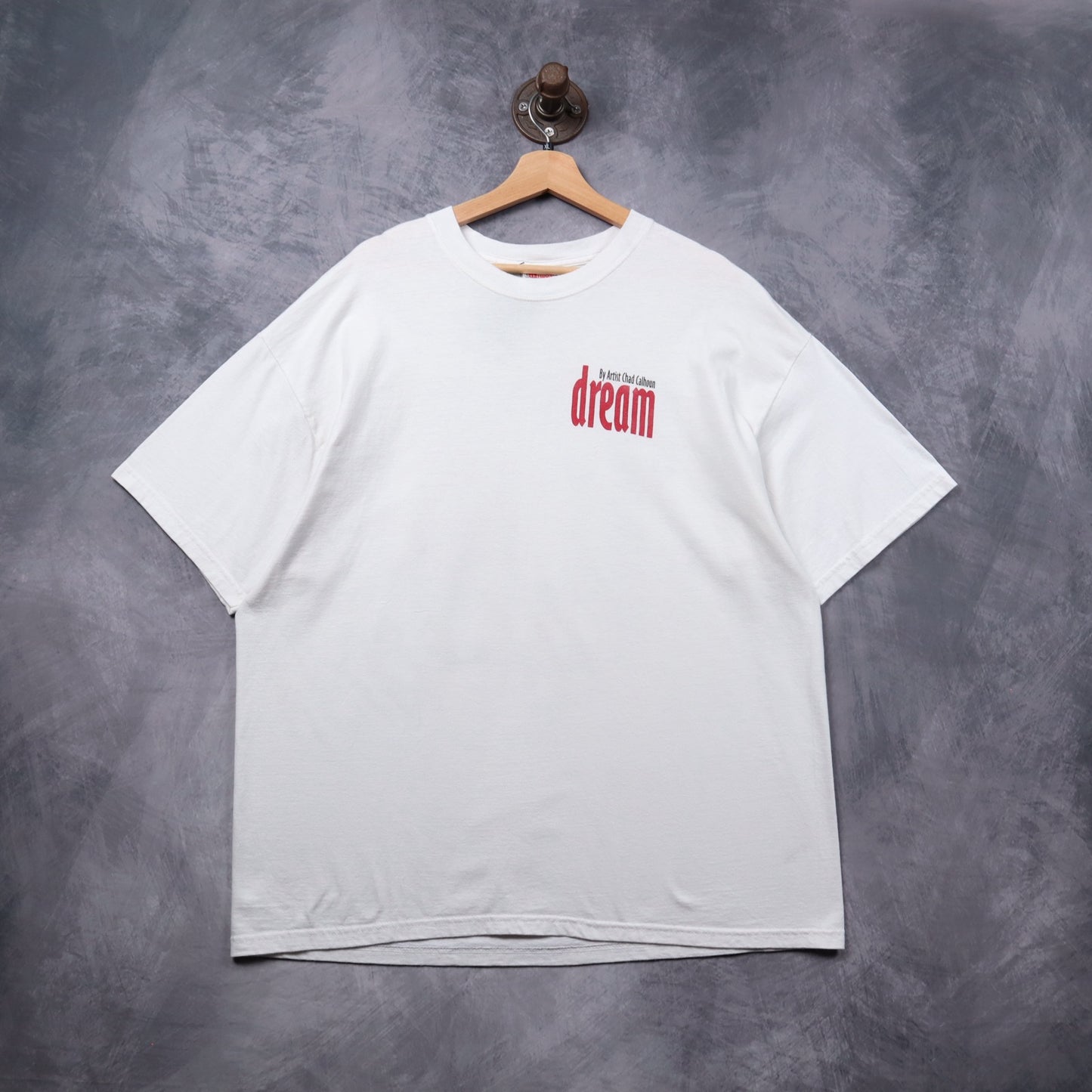 2001 White John Lennon Chad Calhoun Dream Art Shirt 5337