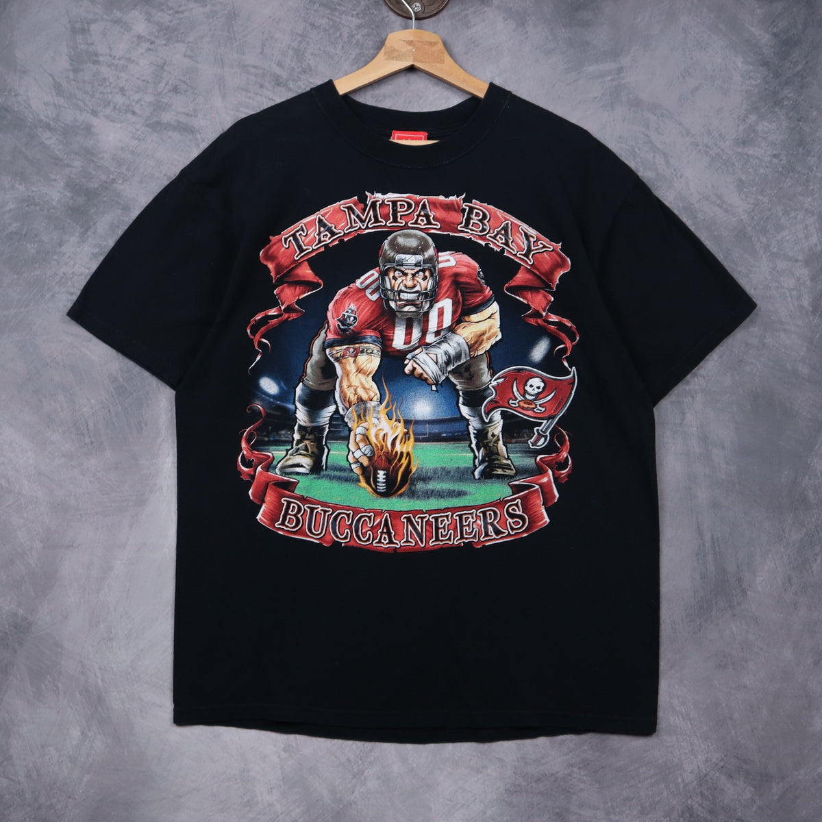 00s Black Tampa Bay Buccaneers Shirt 6753
