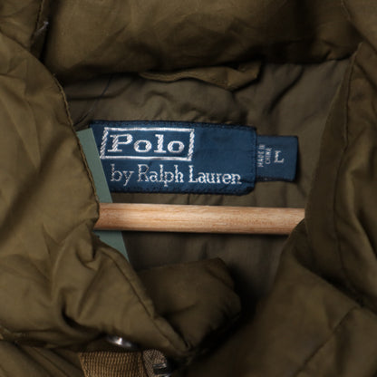 90s Olive Green Polo Ralph Lauren Down Puffer Jacket 5493