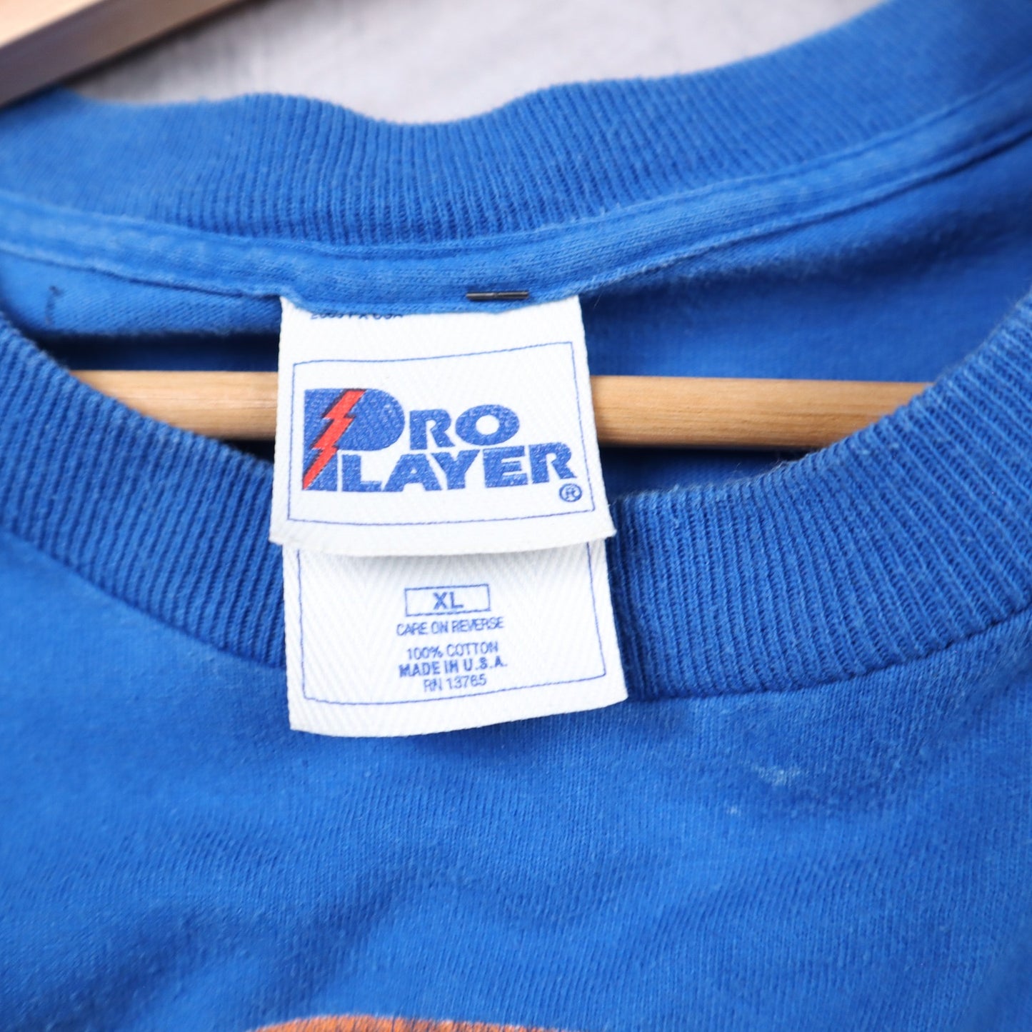 1997 Blue New York Mets Logo Shirt 4679