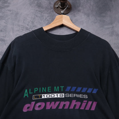 90s Black Gap Alpine MT Downhill Long Sleeve Shirt 5359