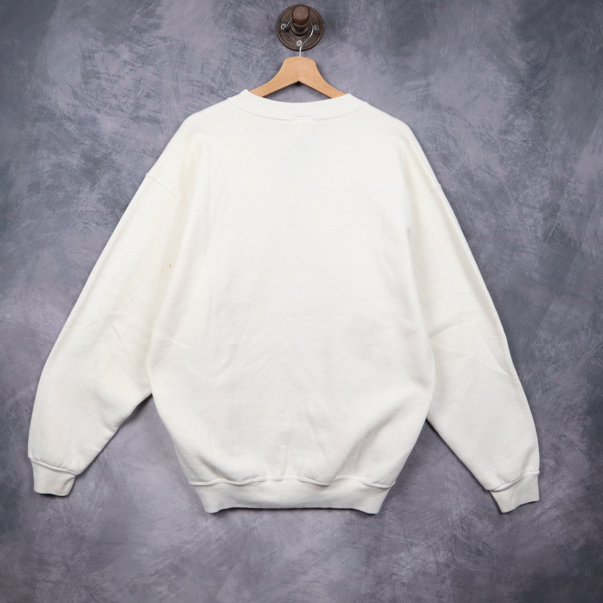 90s White Dallas Cowboys Wraparound Crewneck Sweatshirt 6633