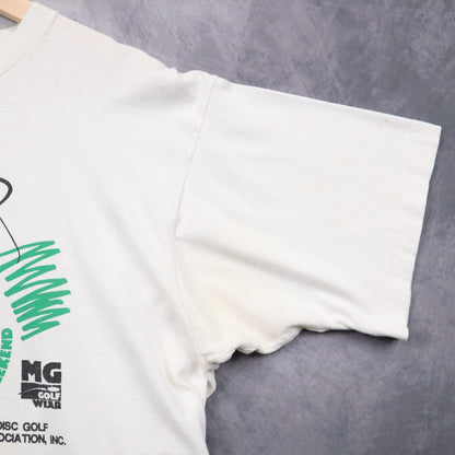 1994 White Wham-O World's Biggest Disc Golf Weekend Shirt 4655