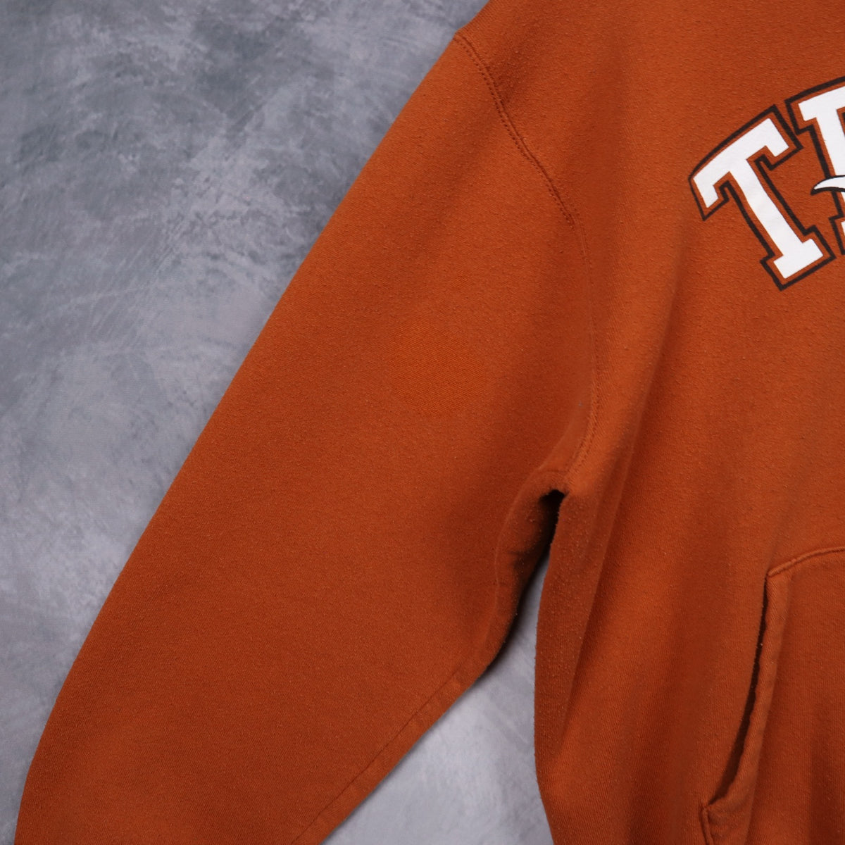 90s Burnt Orange Texas Longhorns Hoodie 5651