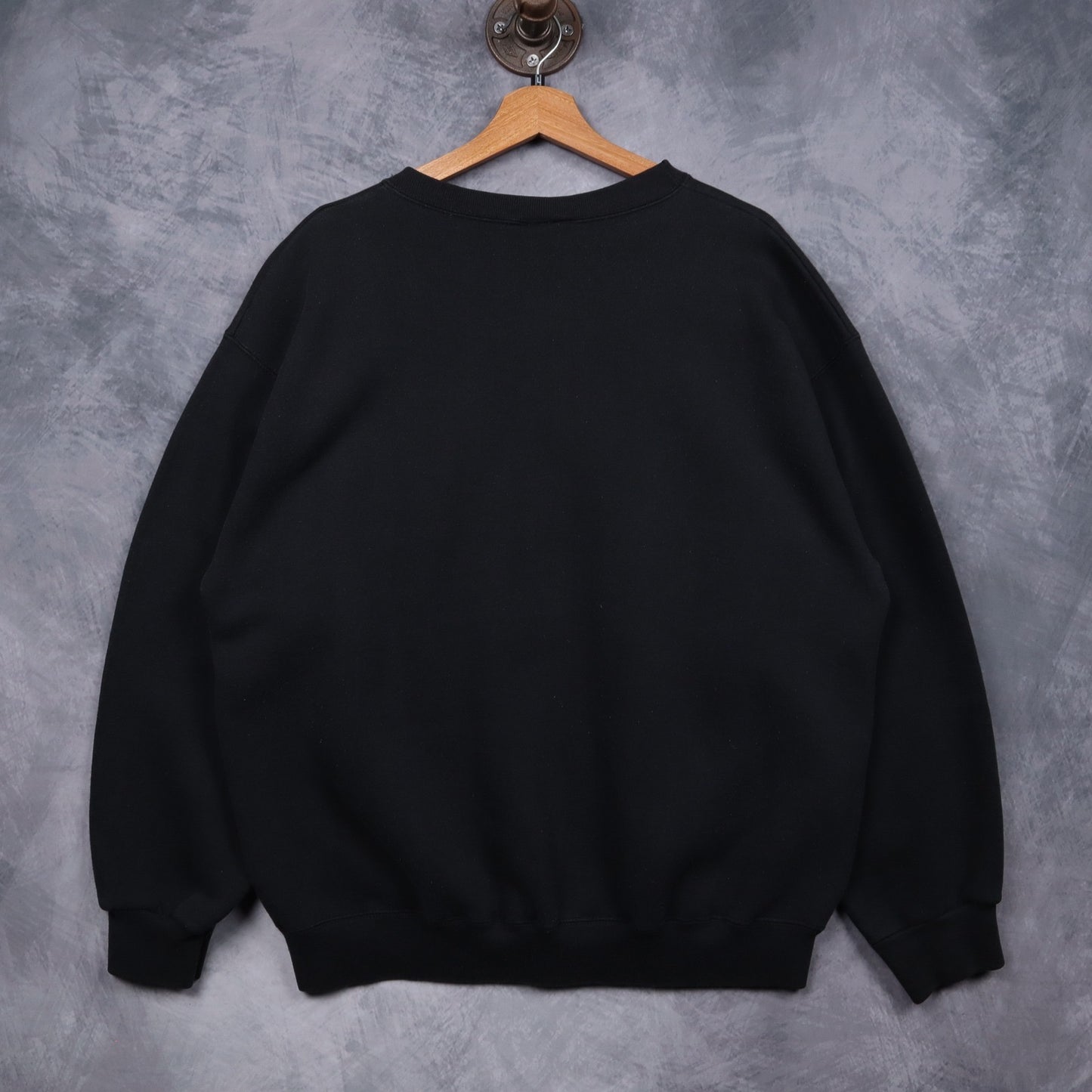 1993 Black Mighty Ducks Of Anaheim NHL Crewneck Sweatshirt 5104