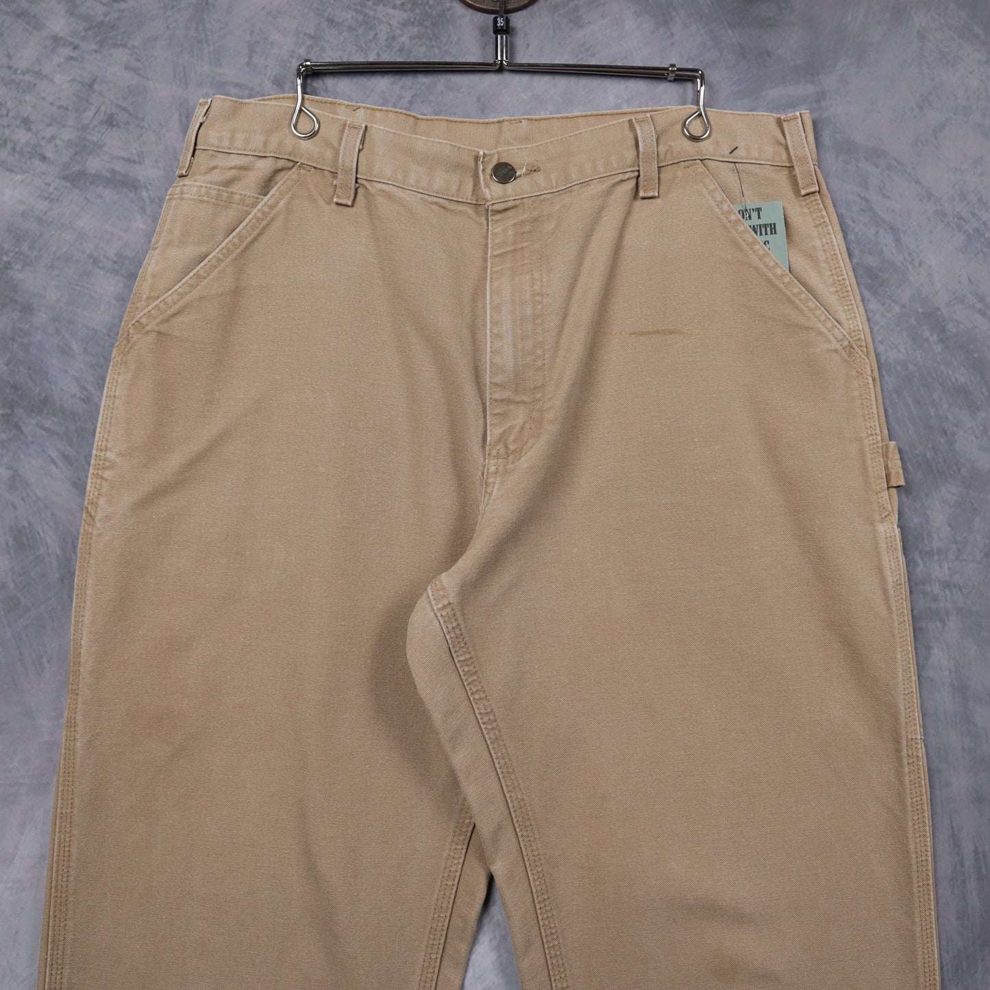 Early 2000s Tan Carhartt Dungaree Fit Carpenter Pants 5223