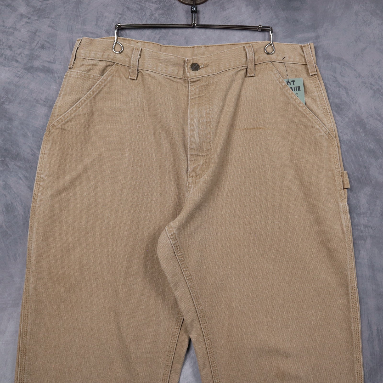 Early 2000s Tan Carhartt Dungaree Fit Carpenter Pants 5223