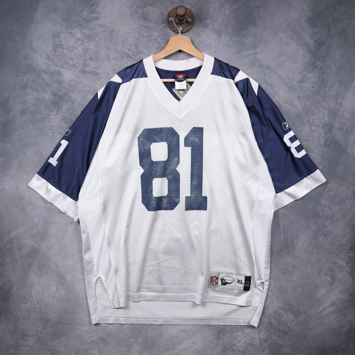 00s White Dallas Cowboys Terrell Owens Reebok Jersey 6630