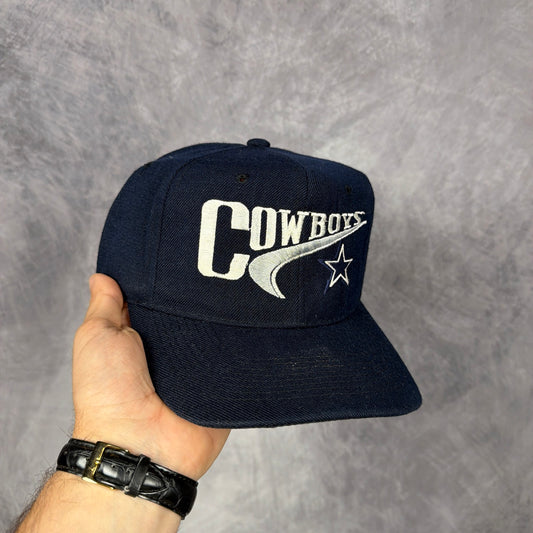 90s Navy Blue Dallas Cowboys Snapback Hat 6867