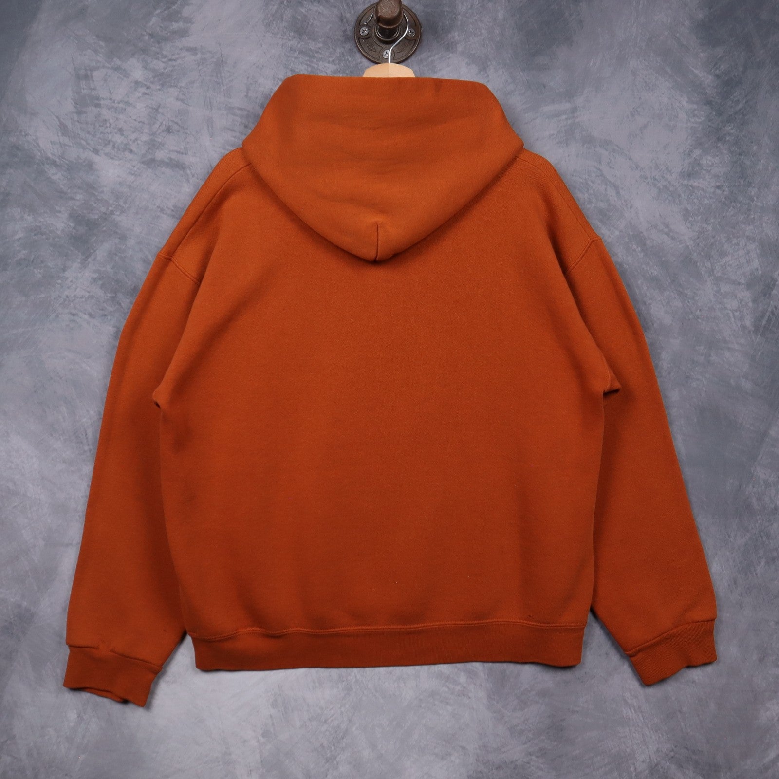 00s Burnt Orange Texas Hoodie 5647