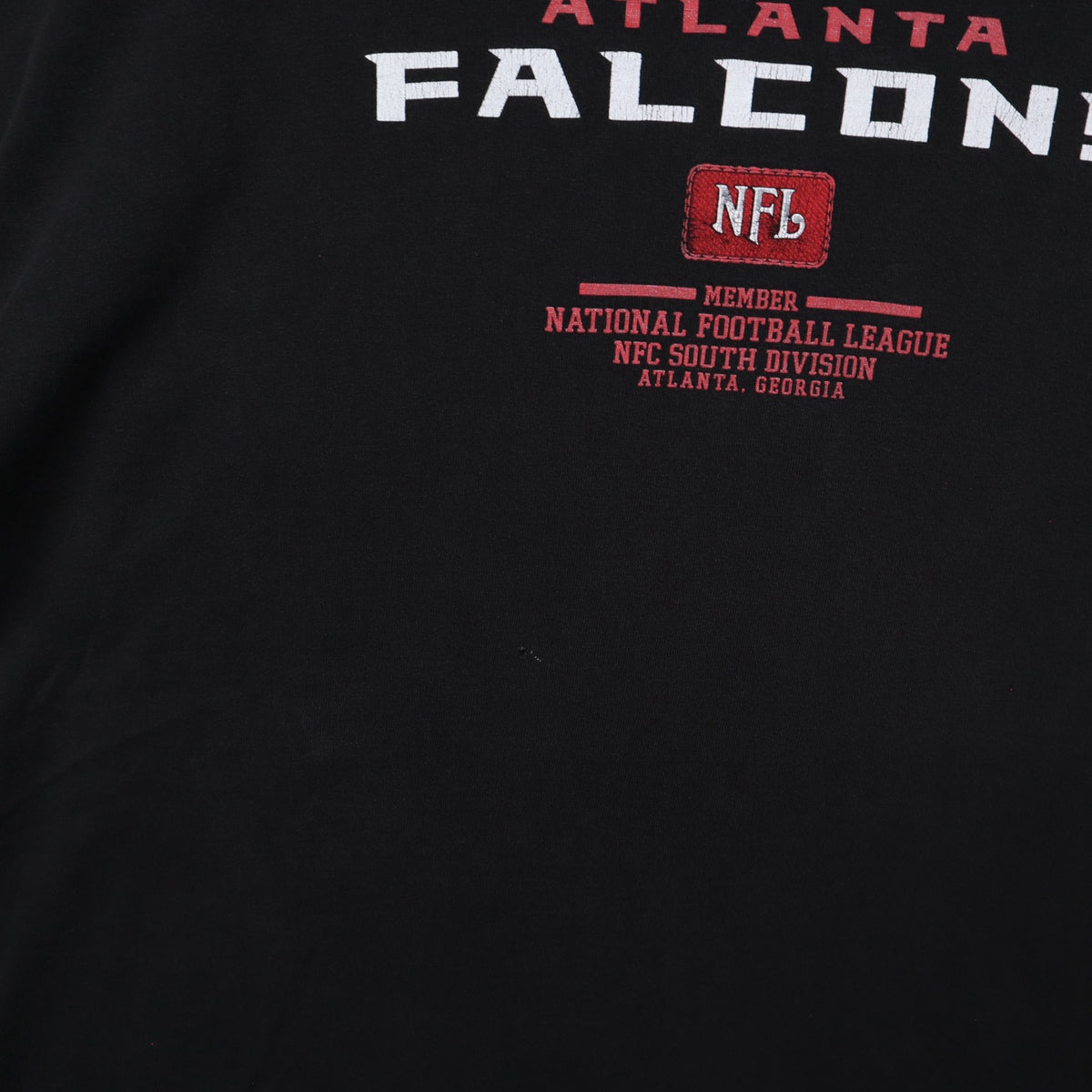 00s Black Atlanta Falcons NFL Shirt 6774