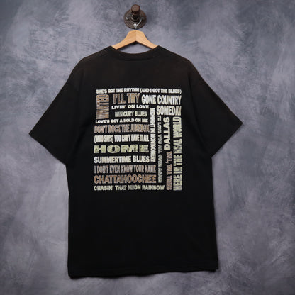 90s Black Alan Jackson Greatest Hits Shirt 5327