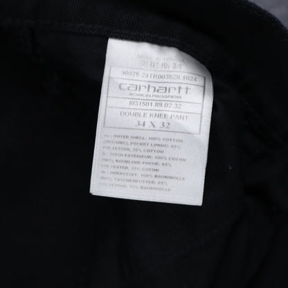 00s Black Carhartt Double Knee Carpenter Work Pants 5083