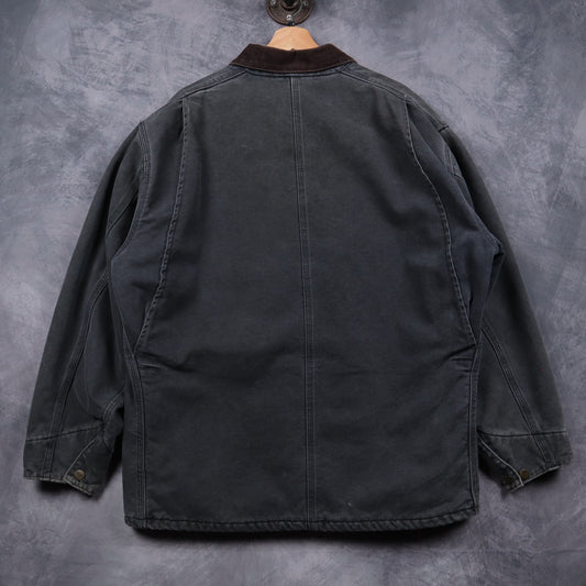 90s Grey Carhartt Chore Jacket 4829