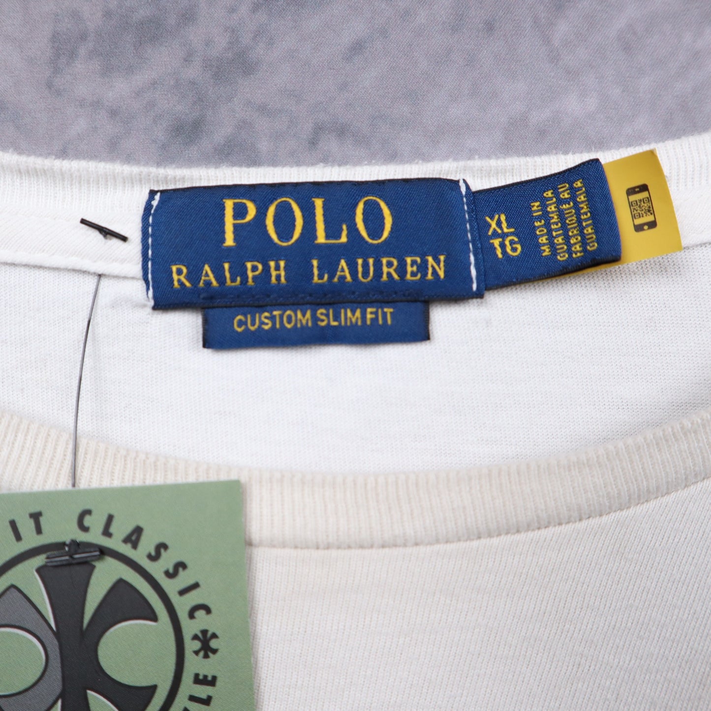 00s White Polo Ralph Lauren Surf Bear Shirt 5544