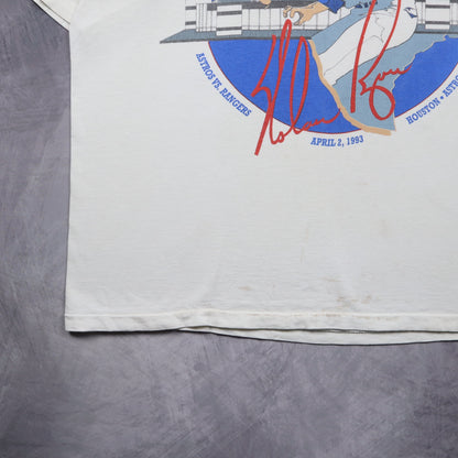 1993 White Nolan Ryan Lone Star Classic Shirt 5598