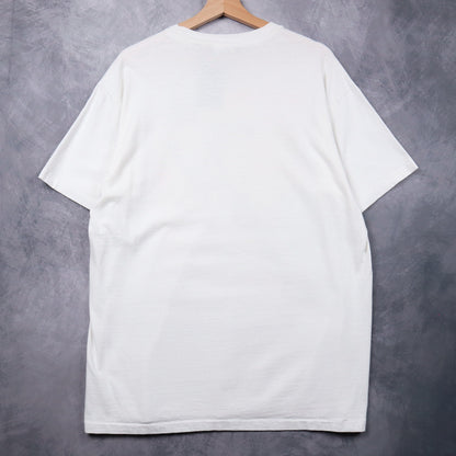 90s White Harvard Baseball Grand Slam Champion Shirt 4691