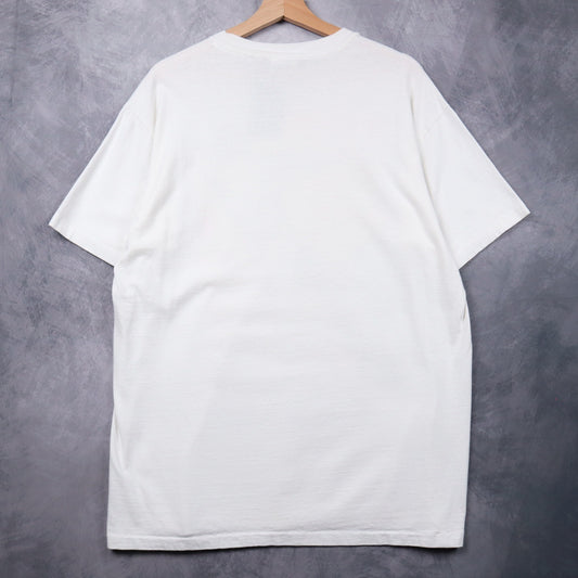 90s White Harvard Baseball Grand Slam Champion Shirt 4691